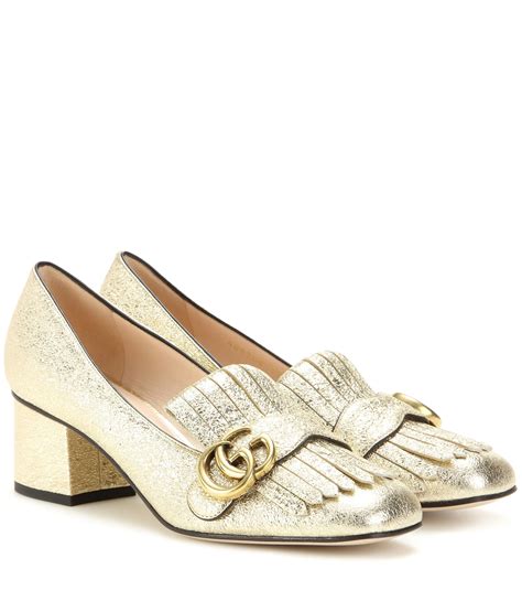 gucci marmont loafer gold|gucci loafers ladies.